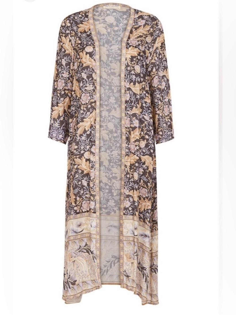 Spell & the Gypsy Collective Oasis Duster in Nightshade - M/L